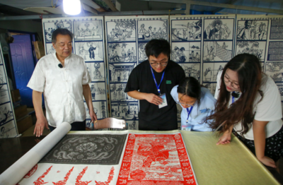 青春足迹绘非遗 大学生记者团赴孝感探索文化传播新路径